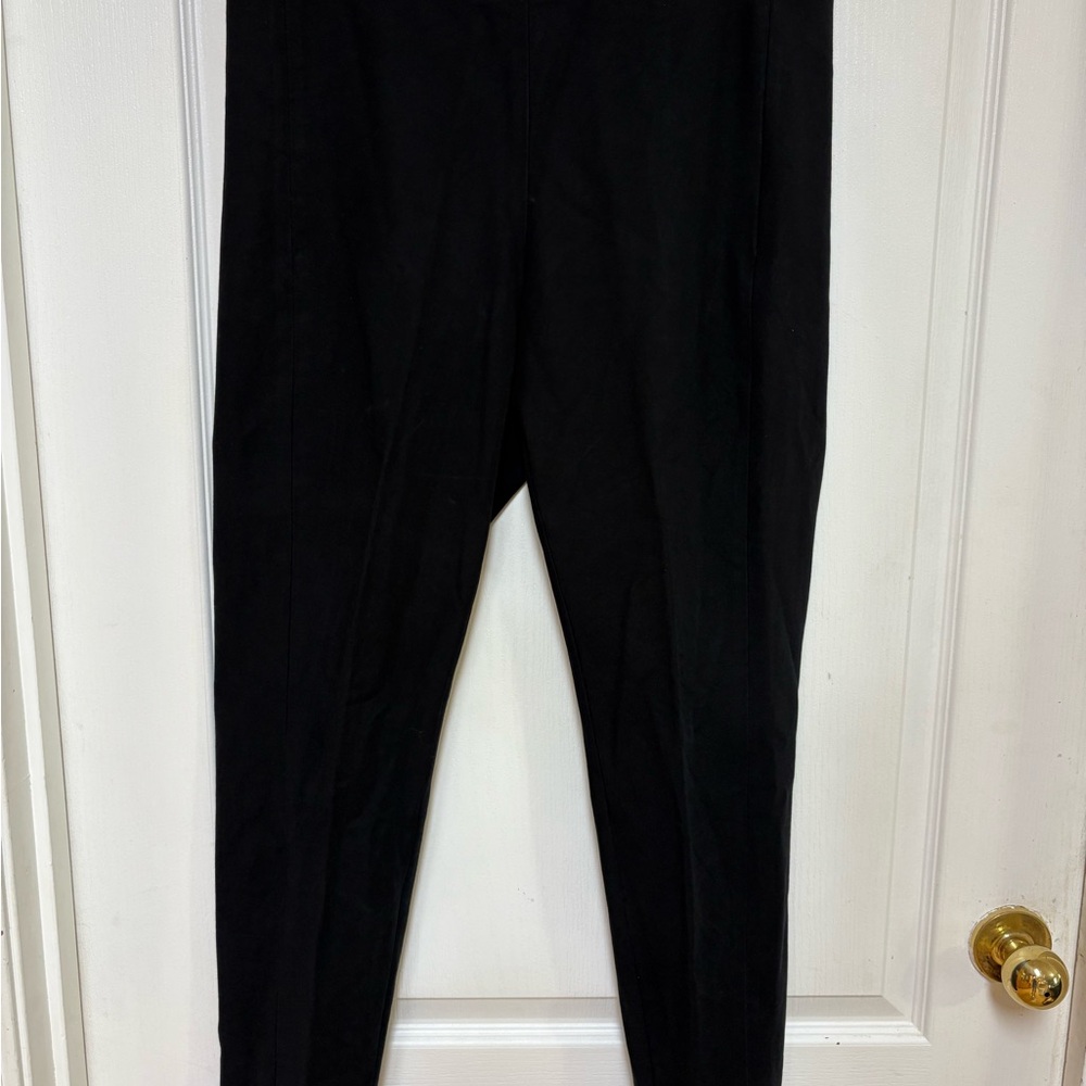 Banana Republic Black Trousers Side Zip Size 10